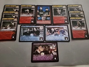 WWE Raw Deal APA ACOLYTE PROTECTION AGENCY 12 CARTAS COMPLETO ULTRA RARO SET CERVEZA MALDITA - Imagen 1 de 2
