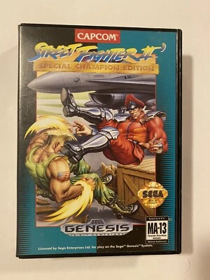 Street Fighter II': Special Champion Edition (Sega Genesis, 1993) No Manual - Image 1 of 4