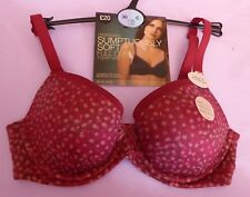 NEW! M&S Marks & Spencer pink-mix Sumptuously Soft padded full cup t-shirt bra