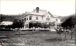 Postkarte Residenz Ashland Oregon geteilte Rückseite unbesendet - Bild 1 von 2