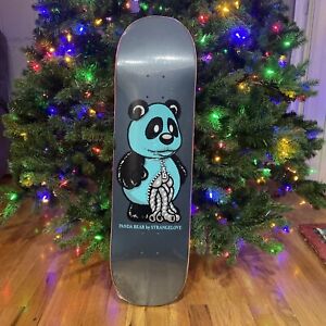 StrangeLove Glow Panda Platinum 🐼 Vinyl Toy & Skate 8.5 Deck! (In Hand!) 🔥