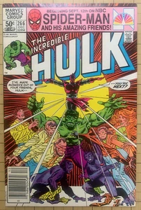 THE INCREDIBLE HULK #266 - HIGH EVOLUTIONARY APPERANCE (MARVEL DEC. 1981) - Picture 1 of 4