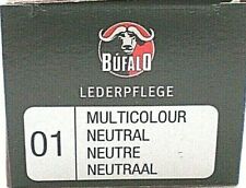 (9,17€/100ml)Schuhcreme Bufalo mit Schwammaufträger Pflege Neutral Farblos 75 ml