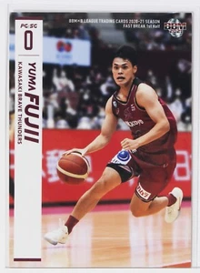 YUMA FUJII (BRAVE THUNDERS) -2021 B.LEAGUE Basketball Trading Card 1st Half - Picture 1 of 3