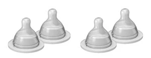 Pezones para biberón MAM Pezón de flujo extra lento talla 0 para recién nacidos bebés y mayores - Imagen 1 de 4