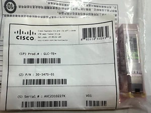 Cisco GLC-TE SFP Transceiver Module - Picture 1 of 2