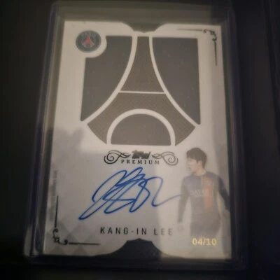 2023/24 Topps Premium Kang In Lee Game Used Patch Auto 4/10 - Image 1 of 4