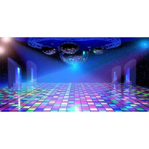 CSFOTO 20x10ft Discos Party Backdrop Discos Birthday Party Banner Music Dance... - Picture 1 of 4