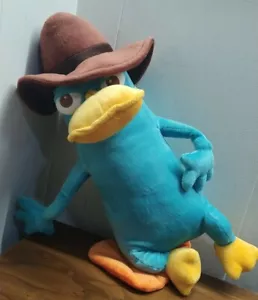 Phineas And Ferb Perry The Platypus 16" Plush Disney Store Exclusive Authenti💥 - Picture 1 of 5