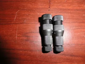 2 POSI-TAP CONNECTOR BLACK WIRE POSI TAP No Crimping 12-18 Awg FREE 1ST SAME DAY - Picture 1 of 2