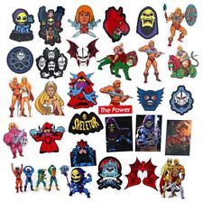 HE MAN Characters Assorted Skateboard Stickers Lot Of 30 Pieces 
