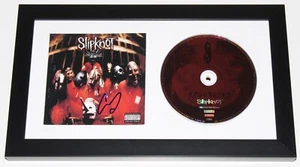 COREY TAYLOR SIGNED FRAMED SLIPKNOT 1999 CD COVER ALBUM PROOF BECKETT COA BAS - Picture 1 of 4
