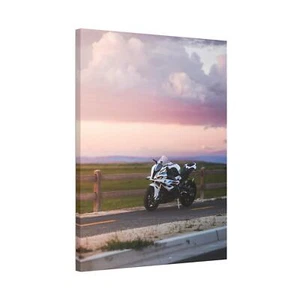 BMW inspiriert S1000RR hochauflösender vertikaler Leinwanddruck in Museumsqualität #023 - Bild 1 von 10