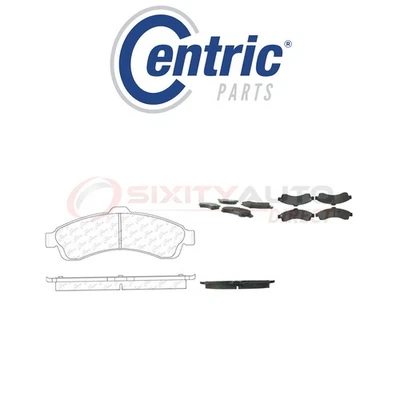 Centric Posi Quiet Disc Brake Pads w Shims for 2004-2005 Buick Rainier 4.2L nr Foto 1 de 4