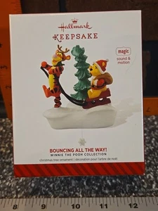 Hallmark Keepsake Ornament Bouncing All The Way! Winnie the Pooh Collection 2014 - Picture 1 of 10