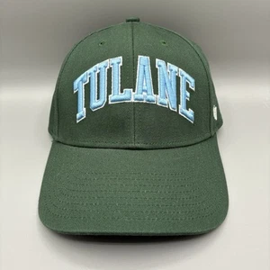Gorra de béisbol de la Universidad de Tulane para adultos con correa trasera marca NCAA 47 - Imagen 1 de 8