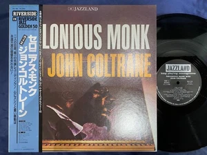 MINT! THELONIOUS MONK WITH JOHN COLTRANE JAZZLAND VIJ 119 OBI MONO JAPAN LP - Imagen 1 de 8