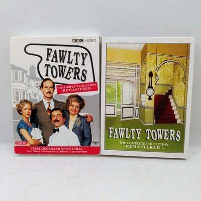 Fawlty Towers The Complete Collection 3 DVD Set, 12 Episodes, Slipcover - Imagem 1 de 4
