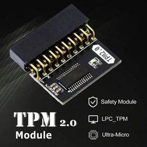 TPM 20PIN -moduł bezpieczeństwa dla Windows 11 kompatybilny z płytami głównymi Gigabyte - Zdjęcie 1 z 22