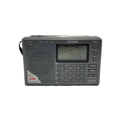 Tecsun PL-380 DSP FM Stereo Multi-band Portable Radio WORKS - Image 1 of 4
