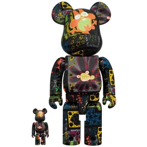 BE@RBRICK Neu AKATSUKA NYAROME & BESHI 100% & 400% Medicom BearBrick Anime Japan - Bild 1 von 3