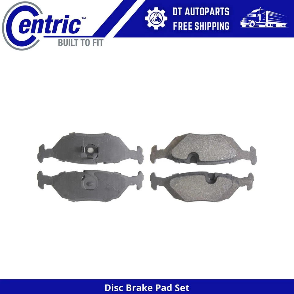 Para BMW L6 1987 | Pastillas de freno de disco traseras centradas | Semimetálicas Foto 1 de 4