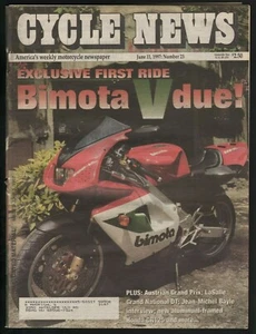 1997 June 11 Cycle News - Vintage Motorcycle Newspaper - Picture 1 of 2