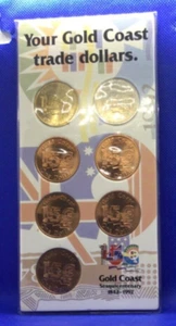 GOLD COAST - QUEENSLAND - AUSTRALIA - SESQUICENTENARY TRADE DOLLARS - 1992 - Picture 1 of 2
