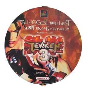 VTG 1998 TEKKEN 3 SONY PS1 PLAYSTATION 1 VIDEO GAME SHOP  DISPLAY SIGN - Picture 1 of 2