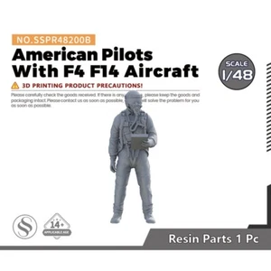 Pilotos estadounidenses modernos SSMODEL SSPR48200B 1/48 para aviones F4 F14 - Imagen 1 de 3