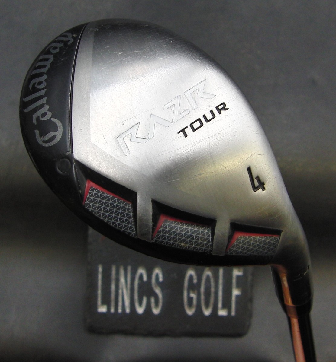 Callaway RAZR Tour 4 Hybrid Stiff Steel Shaft Iomic Grip Callaway RAZR Tour 4 Hybrid Stiff Steel Shaft Iomic Grip