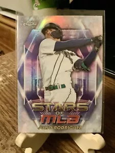 2023 Topps Series 1 Stars of MLB Chrome #SMLBC-16 JULIO RODRIGUEZ - Picture 1 of 2