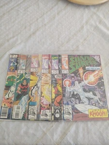 Cómics de Silver Surfer de principios de los 90 6 copias. Han sido embolsados desde que fueron comprados. - Imagen 1 de 3