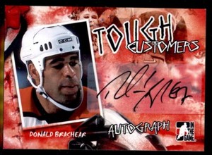 2005-06 ITG Tough Customers Autographs #DB Donald Brashear Auto