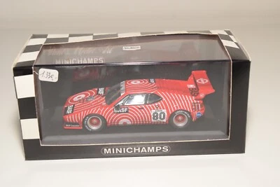 A42 1:43 MINICHAMPS BMW M1 BASF H.G. BURGER #80 MINT BOXED - Immagine 1 di 4