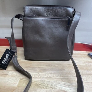 Braune Leder Geldbörse - Wilsons Leder - Neu mit Etikett - Kiesel Narbung - Bild 1 von 8