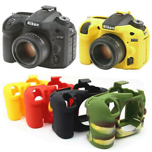 Silicone Body Cover Protector For Nikon D750 D5500 D5600 D7100 D7200 D3400 D7500
