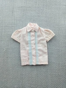 Vintage 1962-1963 Barbie Fashion Pak Pink Pajama Top Only EX+ - Picture 1 of 3