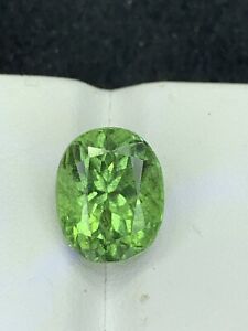 7 Natural Green Rutile Peridot Gemstone  From Pakistan