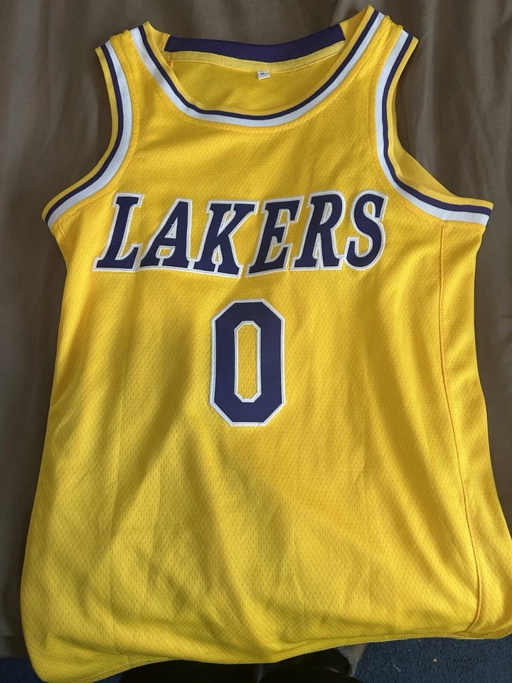 拉塞尔·威斯布鲁克儿童XL洛杉矶湖人队球衣-👍🏼形状无品牌 — 第 1/3 张图片