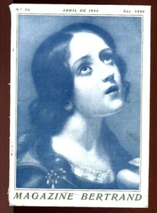 MAGAZINE BERTRAND April 1933 Portuguese Language Vintage Lombard Sinclair Lewis  - Bild 1 von 6