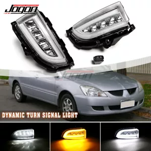 Lámpara de luz de circulación diurna con parachoques delantero LED DRL para Mitsubishi Lancer 2004-2006 - Imagen 1 de 9