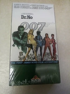 Ian Fleming's Dr. No 007 VHS New Factory Sealed MGM/UA Home Video Sean Connery - Picture 1 of 6