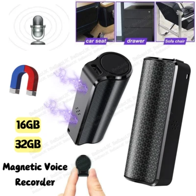Digital Spy Voice Activated Recorder Mini Hidden Audio Recording Device 16/32GB - Image 1 of 4