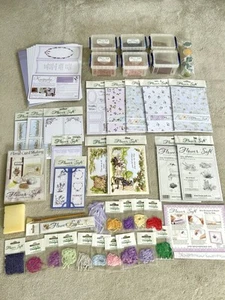 Large Flower Soft Collection kit for Card making, Crafting, Ribbons, Toppers - Picture 1 of 12
