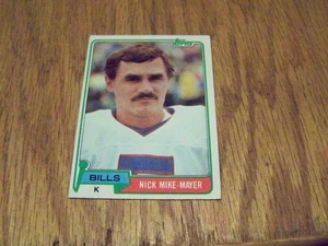 NICK MIKE MAYER 1981 Topps Football Card # 56 - Picture 1 of 1