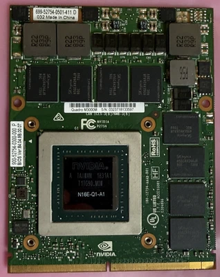 Scheda video portatile Nvidia Quadro M3000M 4 GB GDDR5 MXM 3.0 B - Immagine 1 di 4