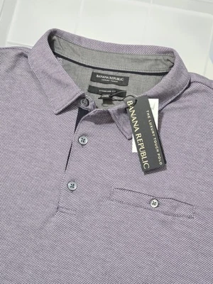 Banana Republic Luxury Touch Polo 男式 2XL — 第 1/4 张图片
