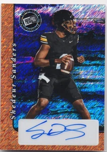 2024 Leaf Metal Press Pass Shedeur Sanders Auto /10 2OA-SS1 Colorado Buffaloes - Picture 1 of 2