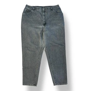 Lee Vintage anthrazitgraue Straight Leg Jeans Größe 22W 38x29 1/4 Union Made - Bild 1 von 10